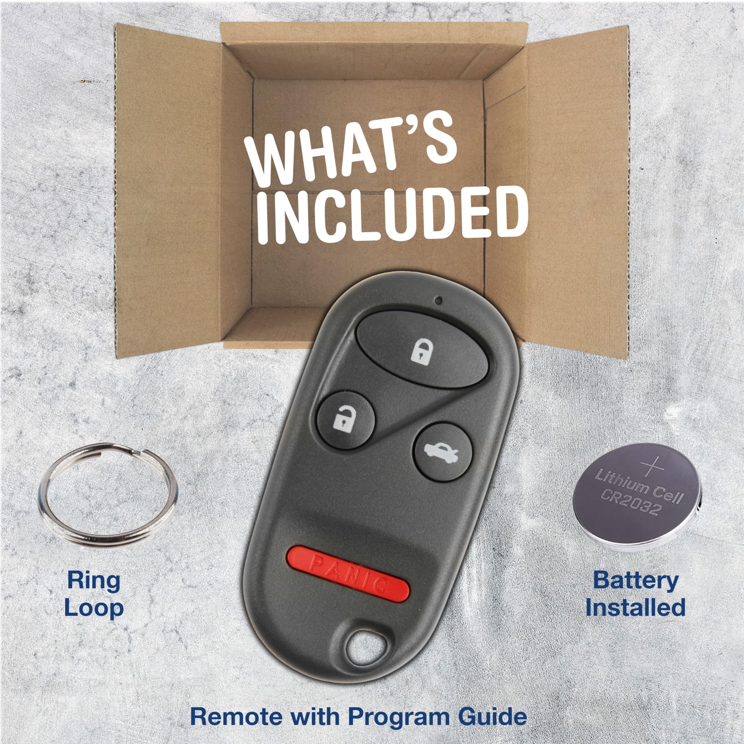 Amazon.com: KeylessOption Key Fob Replacement for 1997 1998 1999